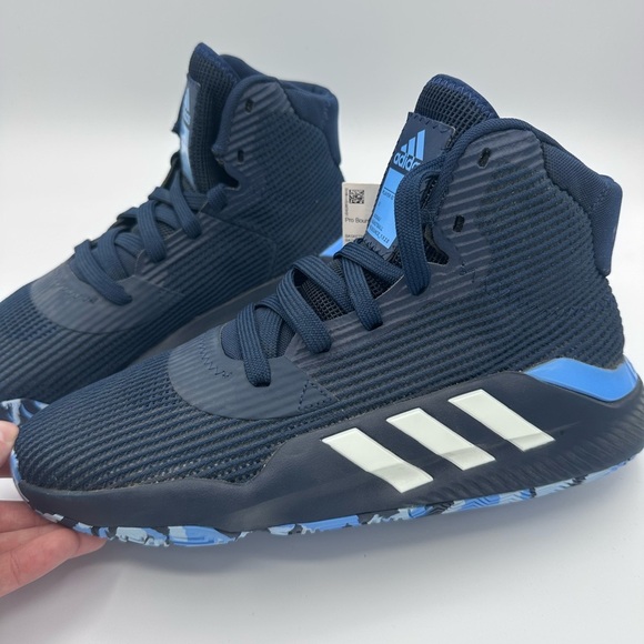 NWT Adidas Pro Bounce 2019 Collegiate Navy Blue - Picture 3 of 11